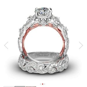 Silver Sterling Wedding Set